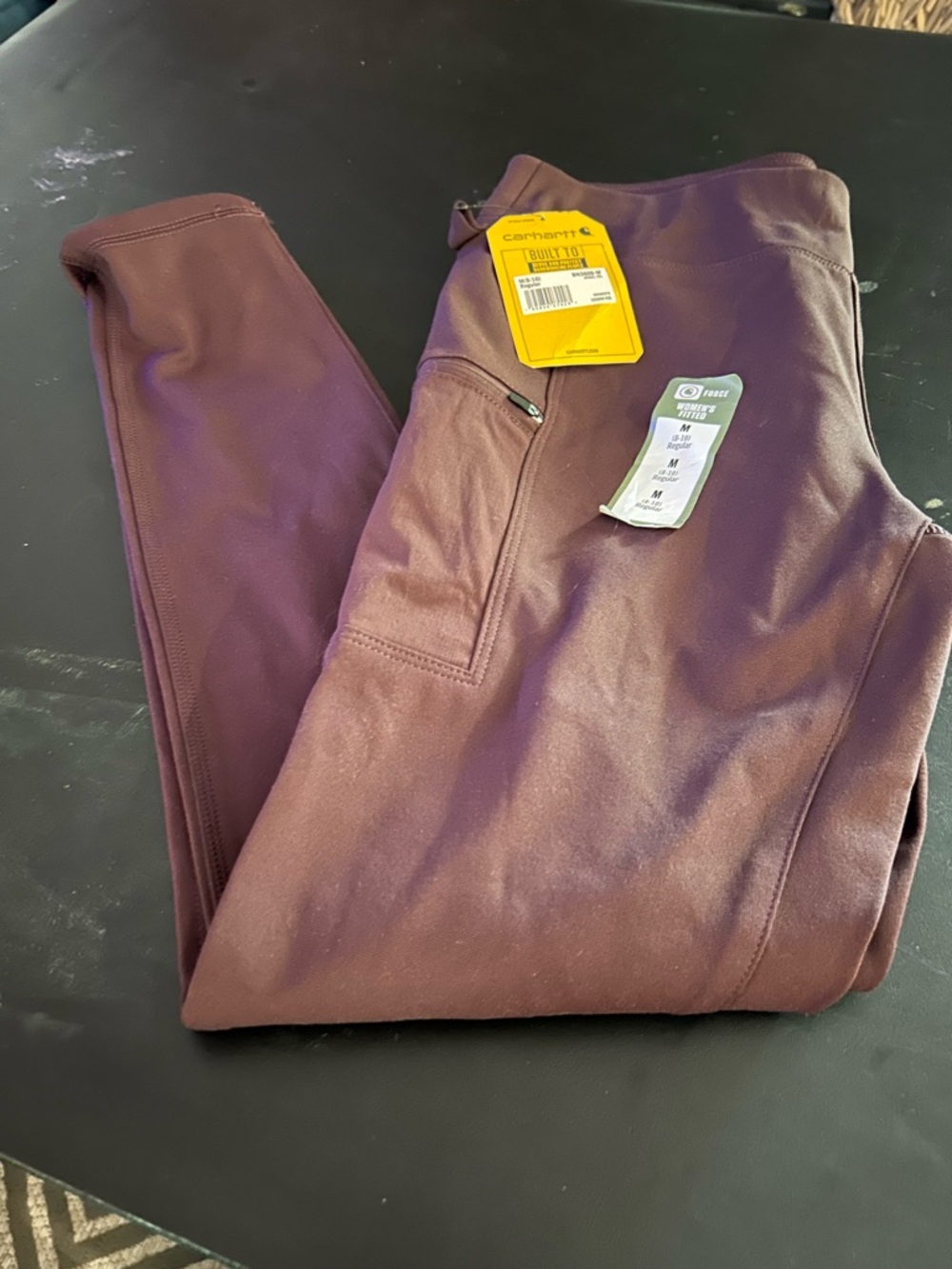 Carhartt Women's Burgundy Track Jogger Pants( flexible on pricing/make offer)